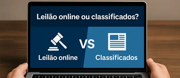 Leilão online ou classificados? Descubra qual opção vende mais rápido e com menos esforço